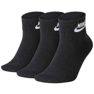 Набір шкарпеток Nike U Nk NSW Evry Essential Ankle 3Pr SK0110-010 S (34–38) 3 пари Чорний (193145890510) в Полтаві