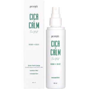 Міст для обличчя Petitfee Cica Calm Face Mist Заспокійливий м'який 90 мл (8809508850610) ТОП в Полтаві