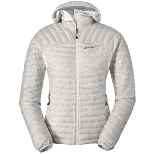 Пуховик Eddie Bauer MicroTherm StormDown Hooded Jacket 0927SV XS Сірий рейтинг