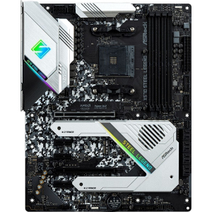 Материнская плата ASRock X570 Steel Legend (sAM4, AMD X570, PCI-Ex16) надежный