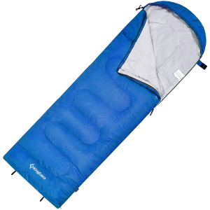 Спальний мішок KingCamp Oasis 250XL Left Blue (KS3222_BLUE_L) краща модель в Полтаві