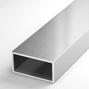 Труба алюмінієва прямокутна Segreto анодована срібло 30х20х1,5 мм, 1м (уп., 10шт.) ТОП в Полтаві