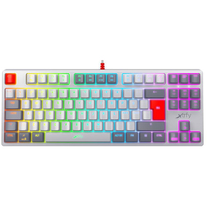 Клавиатура проводная Xtrfy K4 TKL RGB Kailh Red USB Retro UKR RUS (XG-K4-RGB-TKL-RETRO-RRUS) в Полтаве