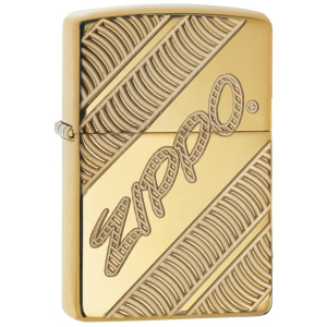 Запальничка Zippo 169 Zippo Coiled Armor Золотиста (Zippo 29625) в Полтаві