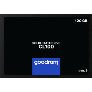 Goodram SSD CL100 Gen.3 120GB 2.5" SATA III 3D NAND TLC (SSDPR-CL100-120-G3) ТОП в Полтаві