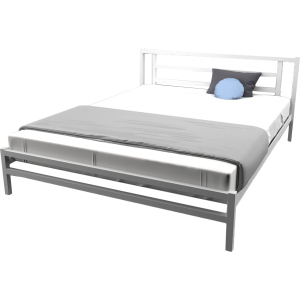 Двоспальне ліжко Eagle Glance 140 х 200 White (Е3247) краща модель в Полтаві