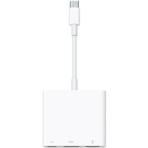 Багатопортовий цифровий Apple AV-адаптер USB-C (MUF82ZM/A) ТОП в Полтаві