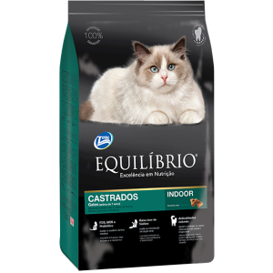 Сухий корм для літніх кастрованих котів Equilibrio Cat Mature Neutered з куркою 500 г (7896588940929) в Полтаві