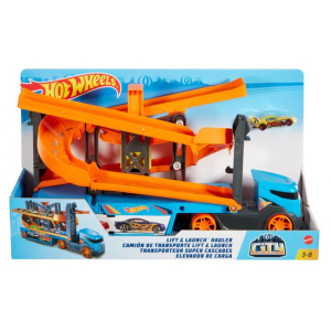 Грузовик-транспортер Hot Wheels Крутой спуск (GNM62) лучшая модель в Полтаве