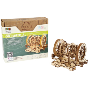 Механічний пазл Ugears Диференціал (4820184121089) краща модель в Полтаві