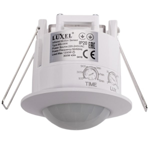 Датчик руху LUXEL 0.5W IP20 (MS-04W) краща модель в Полтаві