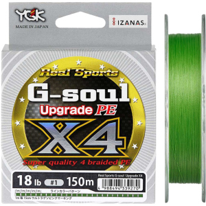 хороша модель Шнур YGK G-Soul X4 Upgrade 200 м (салатовий) #0.3/6lb (55450098)