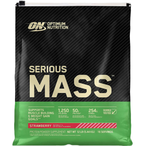 Гейнер Optimum Nutrition Serious Mass 5.45 кг Strawberry (748927023817)