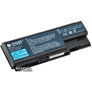 Акумулятор PowerPlant для Acer Aspire 5230 Black (10.8V/5200mAh/6Cells) (NB00000146) ТОП в Полтаві