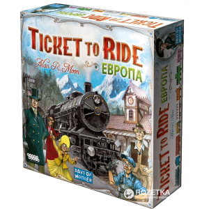 Настольная игра Hobby World Ticket to Ride: билет на поезд Европа (4620011810328) в Полтаве