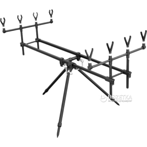 Підставка Lineaeffe Rod Pod Set для чотирьох вудилищ + чохол (6313033) ТОП в Полтаві