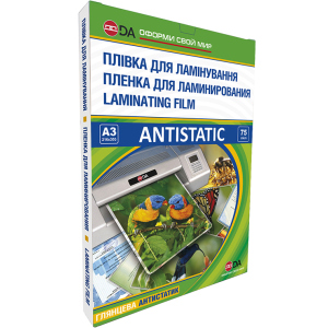 Плівка для ламінації DA глянець A3 303 х 426 мм 75 мкм (11201011306YA) ТОП в Полтаві