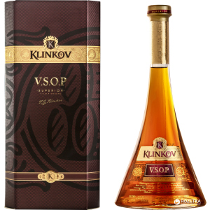 Бренди Klinkov VSOP 0.5 л в коробке 5 лет выдержки 40% (4820073560173) ТОП в Полтаве