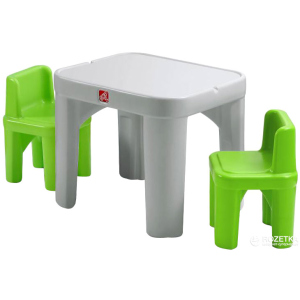 Детский стол с 2 стульями Step 2 Mighty My Size Table and Chairs (733538854493) ТОП в Полтаве