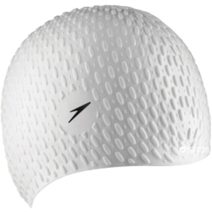 Шапочка для плавання Speedo Bubble Cap White (5053744175850) ТОП в Полтаві