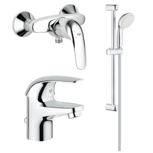 Набор смесителей Grohe Euroeco 123232S ТОП в Полтаве