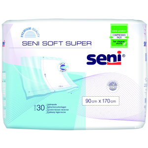 Пелюшки гігієнічні Seni Soft Super 90х170 30 шт (5900516691998) ТОП в Полтаві