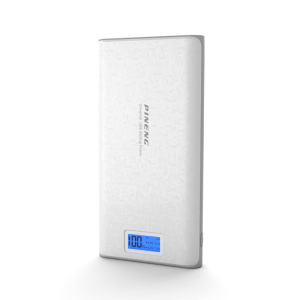 Зовнішній акумулятор Power Bank Pineng PN-920 20000 mAh White ТОП в Полтаві