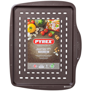 Форма прямоугольная для пиццы Pyrex Asimetria 37 х 28.5 см Прямоугольная Коричневая (AS37BZ0) в Полтаве