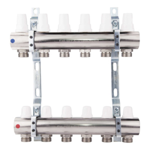 Коллектор Icma 1" 6 выходов, без расходомера №K005
