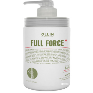 Маска для волосся та шкіри голови Ollin Professional Ollin Full Force з екстрактом бамбука 650 мл (4620753725621) в Полтаві