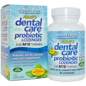 Пробіотик Natures Plus Adult`s Dental Care М'ята 60 таблеток (97467043831) краща модель в Полтаві