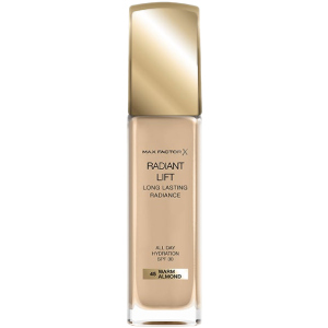 Основа тональна стійка Max Factor Radiant Lift Ефект сяйва № 45 Warm Almond 30 мл (3614226290564) надійний