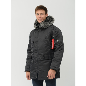 Парка Airboss Winter Parka 3XL Dark Grey/Silver (0703364662937_A) лучшая модель в Полтаве