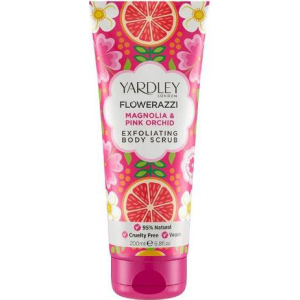 Скраб для тіла Yardley Flowerazzi Magnolia &amp; Pink Orchid Exfoliating Body Scrub 200 мл (5056179300675) в Полтаві