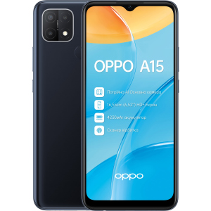 Мобільний телефон OPPO A15 2/32GB Dynamic Black