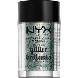 Глиттер NYX Professional Makeup Face & Body Glitter 06 Crystal 2.5 г (800897846787) ТОП в Полтаве