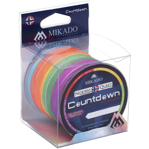 Шнур Mikado Norway Quest Countdown 300 м 0.40 мм 34.90 кг Multicolor (Z46M-040-300) краща модель в Полтаві