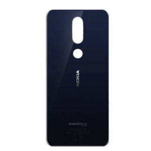 Задняя крышка для Nokia 7.1 Dual Sim TA-1085, синяя, Gloss Midnight Blue, Original ТОП в Полтаве