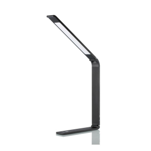 Настільна світлодіодна бездротова LED лампа Remax LED table Lamp RT-E210 Black складана ТОП в Полтаві