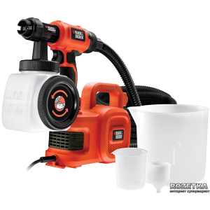 Фарборозпилювач Black+Decker HVLP400