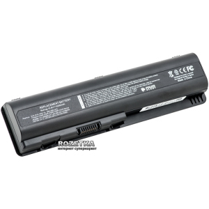 Аккумулятор PowerPlant для HP Pavilion DV4 Black (10.8V/5200mAh/6Cells) (NB00000025) в Полтаве