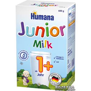 Молочная сухая смесь Humana Junior 600 г (4031244780942) лучшая модель в Полтаве