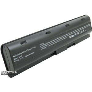 Аккумулятор ExtraDigital для ноутбуков HP 630 HSTNN-Q62C (11.1V/5200mAh) Black (BNH3942) лучшая модель в Полтаве