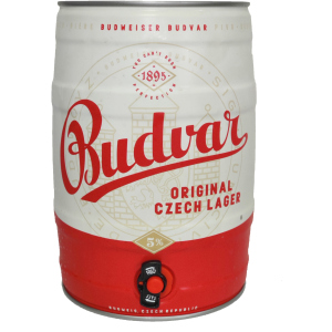 Пиво Budweiser Budvar світле відфільтроване 5% 5 л (8594403310184) краща модель в Полтаві