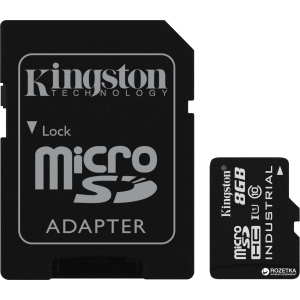 Kingston MicroSDHC 8GB Class 10 UHS-I + SD адаптер (SDCIT/8GB) в Полтаве