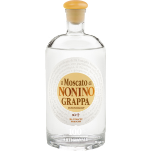 Граппа Nonino Grappa il Moscato 0.7 л 41% (80664024) лучшая модель в Полтаве