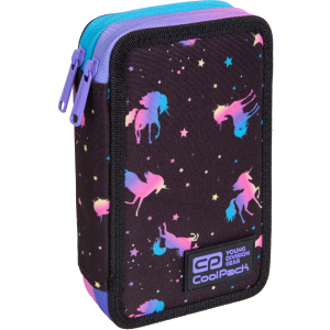 Пенал Coolpack Jumper 2 35 предметів 2 відділення Dark Unicorn (C66234) в Полтаві