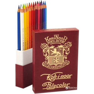 хорошая модель Художественные карандаши Koh-i-Noor Polycolor Retro 24 цвета (3824024020TK)