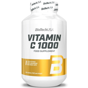 хороша модель Вітаміни Biotech Vitamin C 1000 100 капсул (5999076218004)