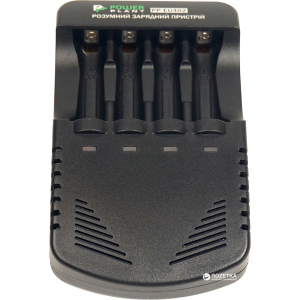 Зарядний пристрій для акумуляторів AA/AAA PowerPlant PP-EU402 (AA620005)